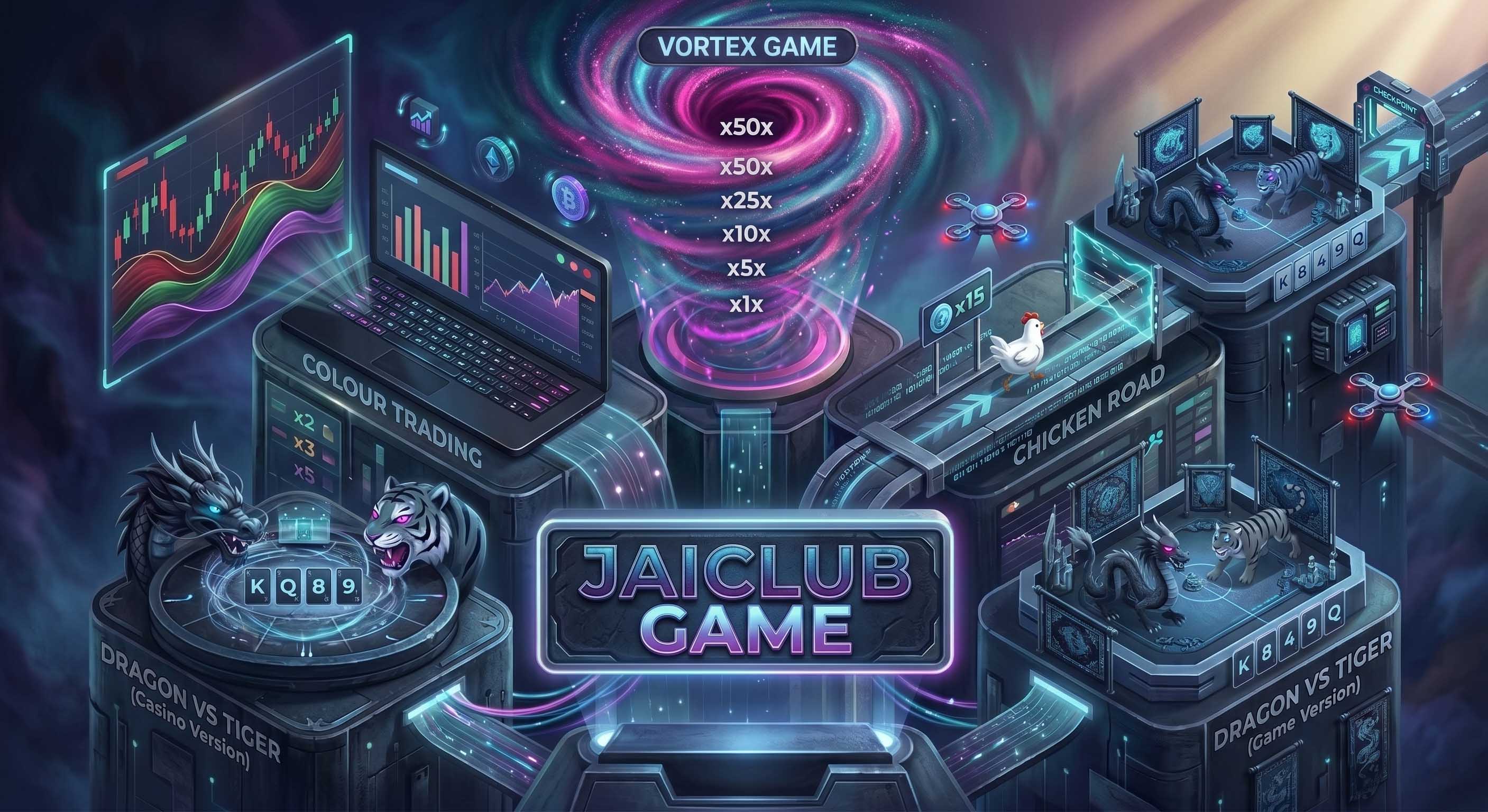 Jaiclub Wingo Colour Trading Interface – Red Green Violet Prediction India
